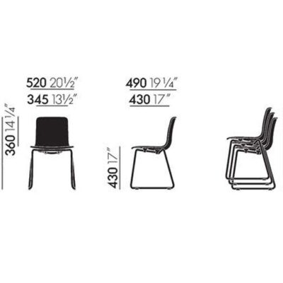 Vitra HAL Sledge Chair-51535