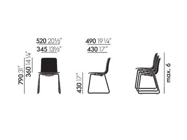 Vitra HAL Sledge Chair-51535