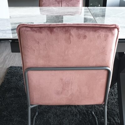 Viki Velvet Chair by Minicasa