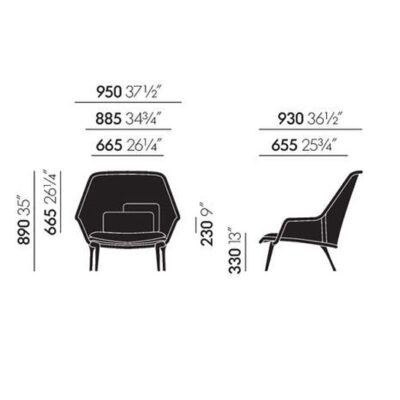 Vitra Slow Lounge Armchair-51859