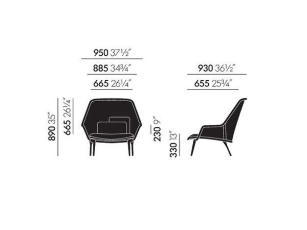 Vitra Slow Lounge Armchair-51859