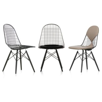 Vitra DKW Wire Chair with Seat & Back Cushion-78195