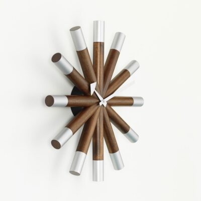 Vitra Wheel Wall Clock, Walnut-66491