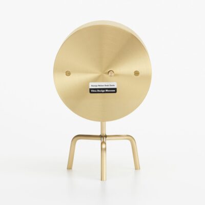 Vitra Tripod Desk Clock, Brass-66463