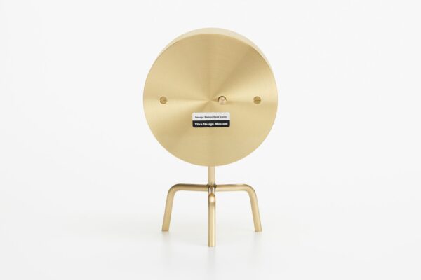 Vitra Tripod Desk Clock, Brass-66463