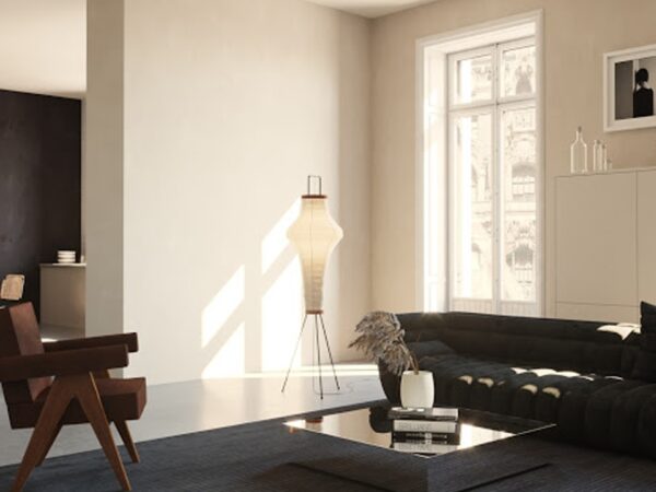 Vitra Akari 14A Floor Lamp, Shoji Paper-52600