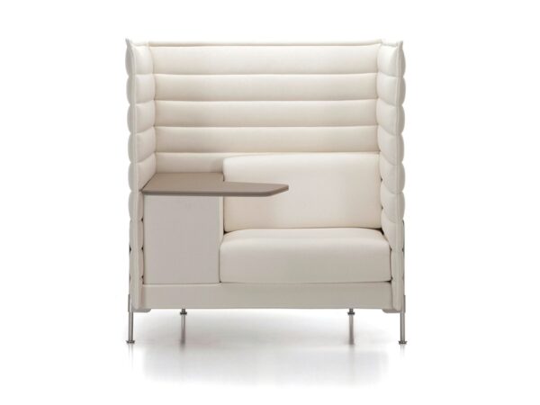 Vitra Alcove Highback Work Sofa, Fabric Upholstery-0