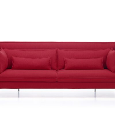 Vitra Alcove Three-Seater Sofa, Fabric Upholstery-0