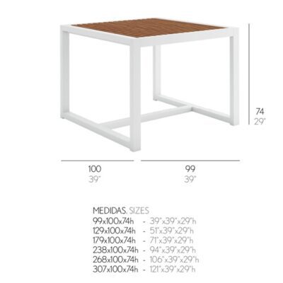 DNA Teak Dining Table by Gandia Blasco-52879