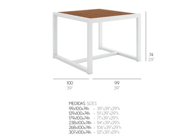 DNA Teak Dining Table by Gandia Blasco-52879