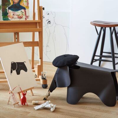 Vitra Eames Elephant Plastic Stool-53005