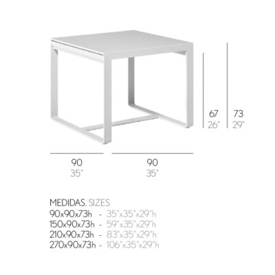 Flat Dining Table by Gandia Blasco-53482