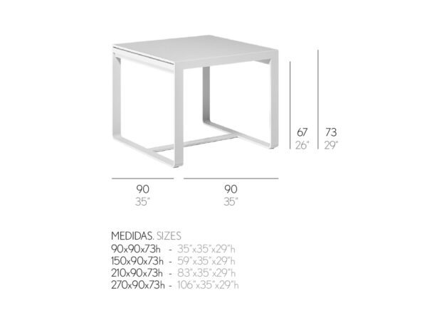 Flat Dining Table by Gandia Blasco-53482