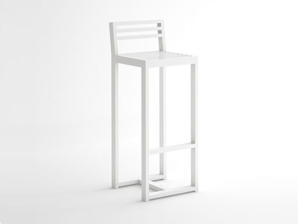 DNA Barstool With Backrest by Gandia Blasco-0