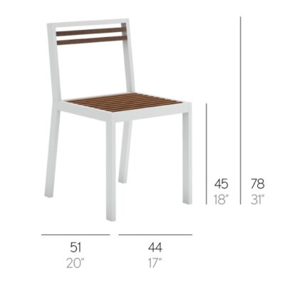 DNA Teak Dining Chair by Gandia Blasco-52853