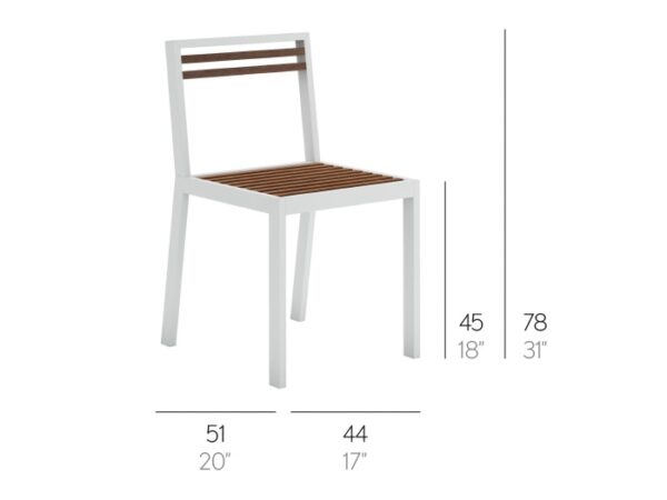 DNA Teak Dining Chair by Gandia Blasco-52853