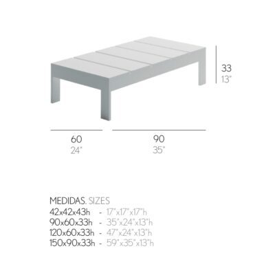 Na Xemena Pada Low Table by Gandia Blasco-53471