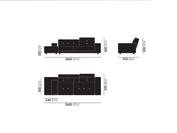 Vitra Polder Sofa-53280