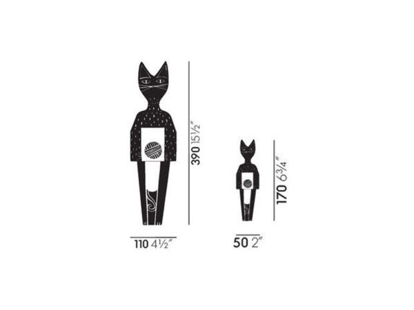 Vitra Wooden Doll Cat-53074