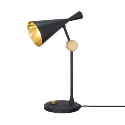 Black Beat Table Lamp By Tom Dixon at Urbansuite