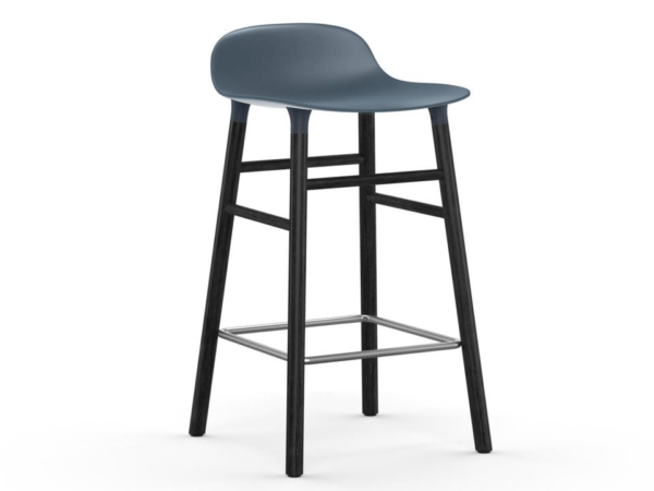 Form Breakfast and Bar Stool with Oak Base by Normann Copenhagen at Urbansuite