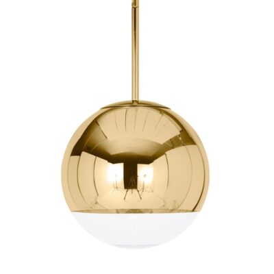 Gold Mirror Ball Pendant Light By Tom Dixon at Urbansuite