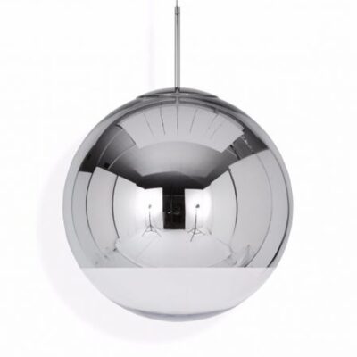 Silver Mirror Ball Pendant Light By Tom Dixon at Urbansuite