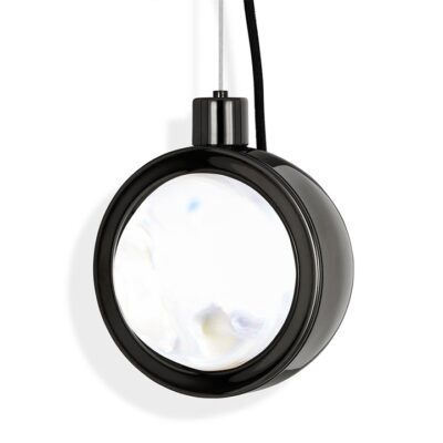 Black Spot Round Pendant Light By Tom Dixon-0