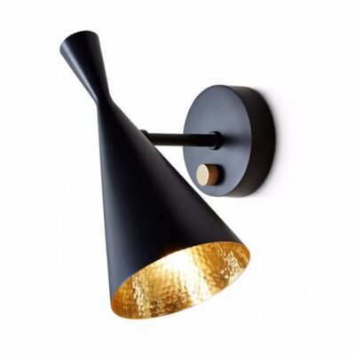 Tom Dixon Black Beat Wall Light at Urbansuite