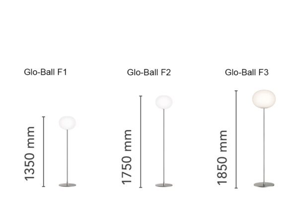 Glo-Ball Floor Lamp By Flos-55107