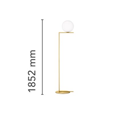 IC Lights 2 Floor Lamp By Flos-55124