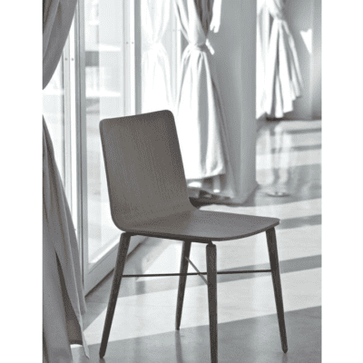 Kate Chair with Wooden Frame by Bontempi Casa