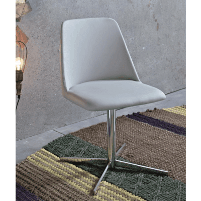 Margot Swivel Chair with Central Leg by Bontempi Casa