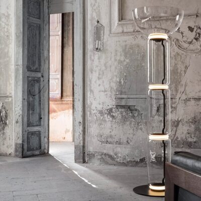 Noctambule High Cylinders Bowl 3 Floor Lamp By Flos-55203