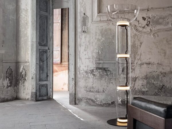 Noctambule High Cylinders Bowl 3 Floor Lamp By Flos-55203