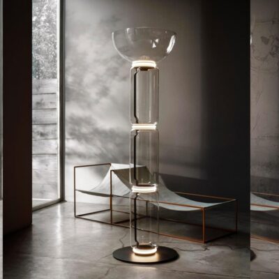 Noctambule High Cylinders Bowl 3 Floor Lamp By Flos-55204