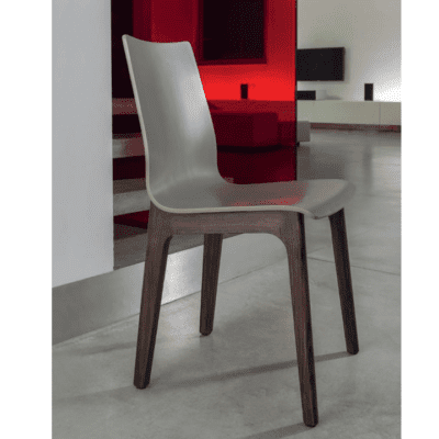 Alfa Wooden Frame Chair by Bontempi Casa