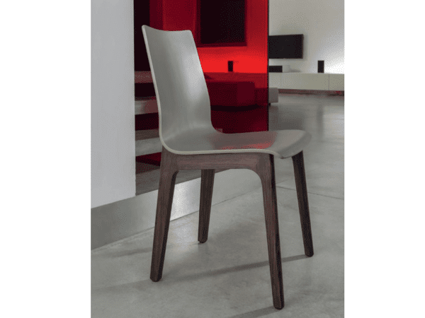 Alfa Wooden Frame Chair by Bontempi Casa