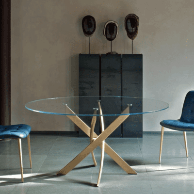 Kuga Metal Frame Chair by Bontempi Casa