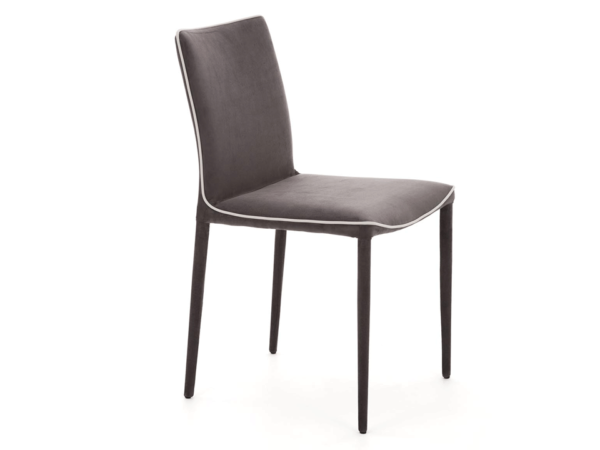 Bontempi Casa Nata Dining Chair Low Back Metal Legs at Urbansuite