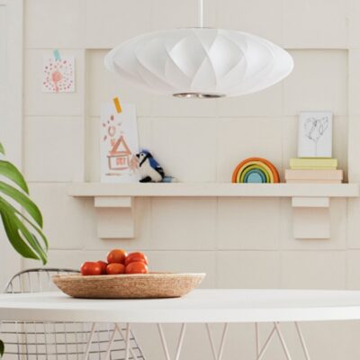 Nelson Saucer Crisscross Bubble Pendant Light by Hay-57847