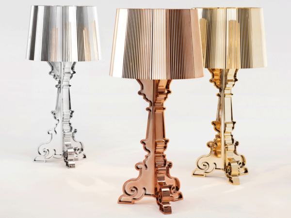 Bourgie Metallic Table Lamp By Kartell at Urbansuite