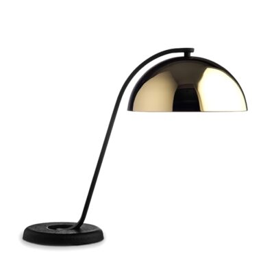 Polished Brass Cloche Table Lamp by Hay