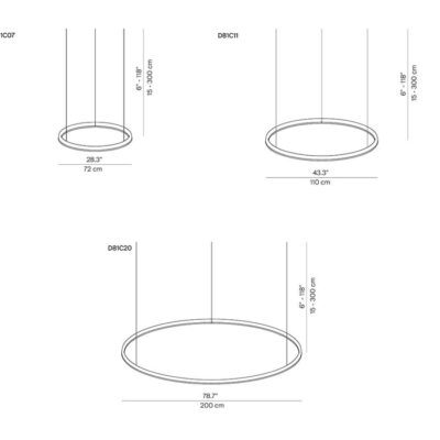 Compendium Circle Suspension Light by Luceplan-58512