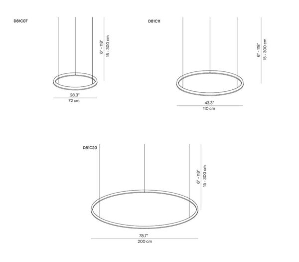 Compendium Circle Suspension Light by Luceplan-58512