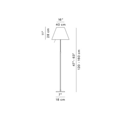 Costanza Floor Light by Luceplan-58540