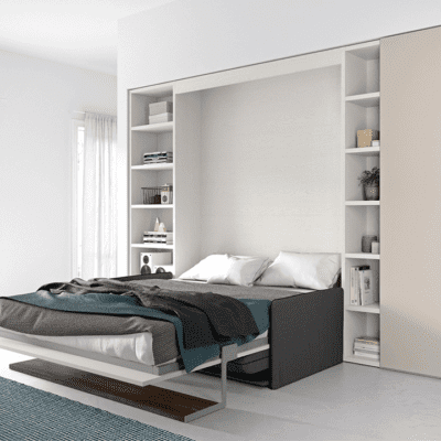 Drop-Down Double Bed by Cinquanta3