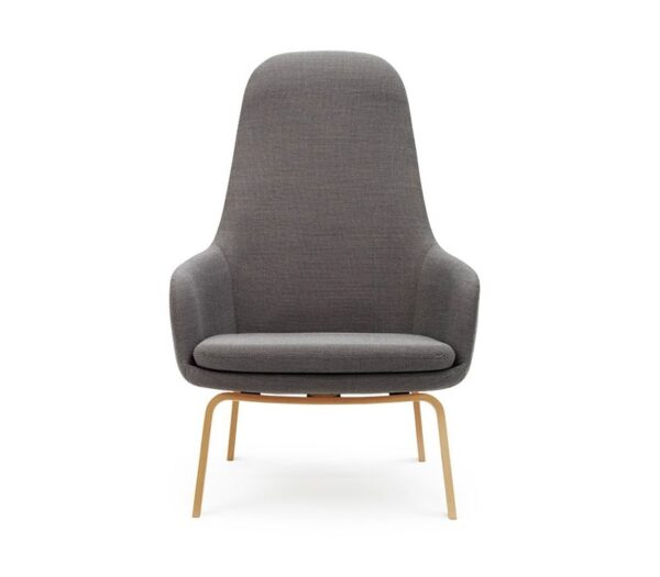 Era High Lounge Chair With Oak Legs By Normann Copenhagen at Urbansuite