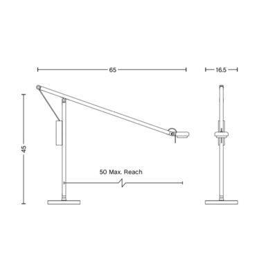 Fifty-Fifty Mini Table Lamp by Hay-58131