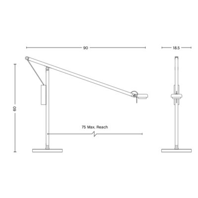 Fifty-Fifty Table Lamp by Hay-58175